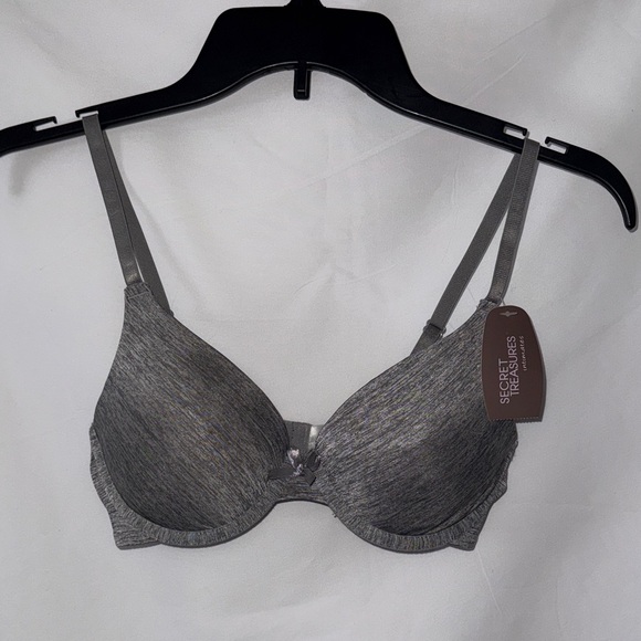 Secret Treasures Other - Secret Treasures Charcoal Bra